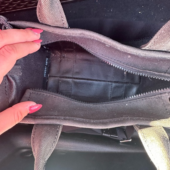 Marc Jacobs black canvas tote bag - Picture 6 of 6